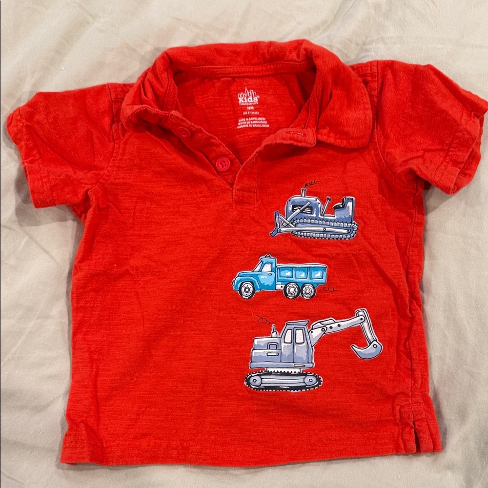 Kids Headquarters Bright Red Shirt